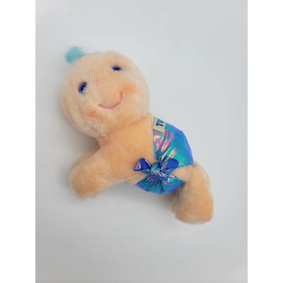 Vintage 1984 Tuggins Hugga Bunch Mini Plush Baby Doll Huglet Stuffed Hallmark - Picture 1 of 7